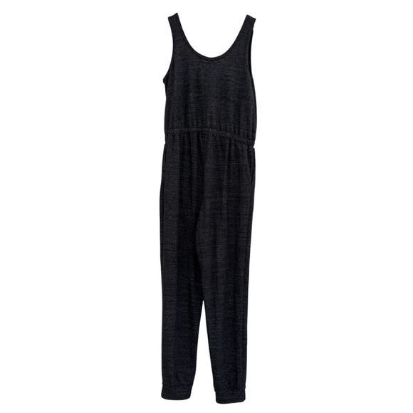 Free People Beach Bicoastal Jogger Jumpsuit Charcoal Heather Gray Size Medium - Picture 13 of 15